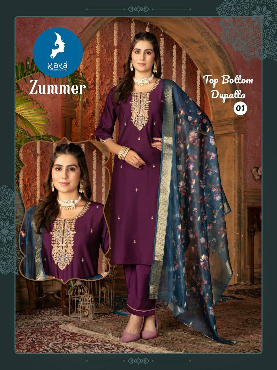 Kaya Kurti Zummer Readymade Dress Catalog collection 1