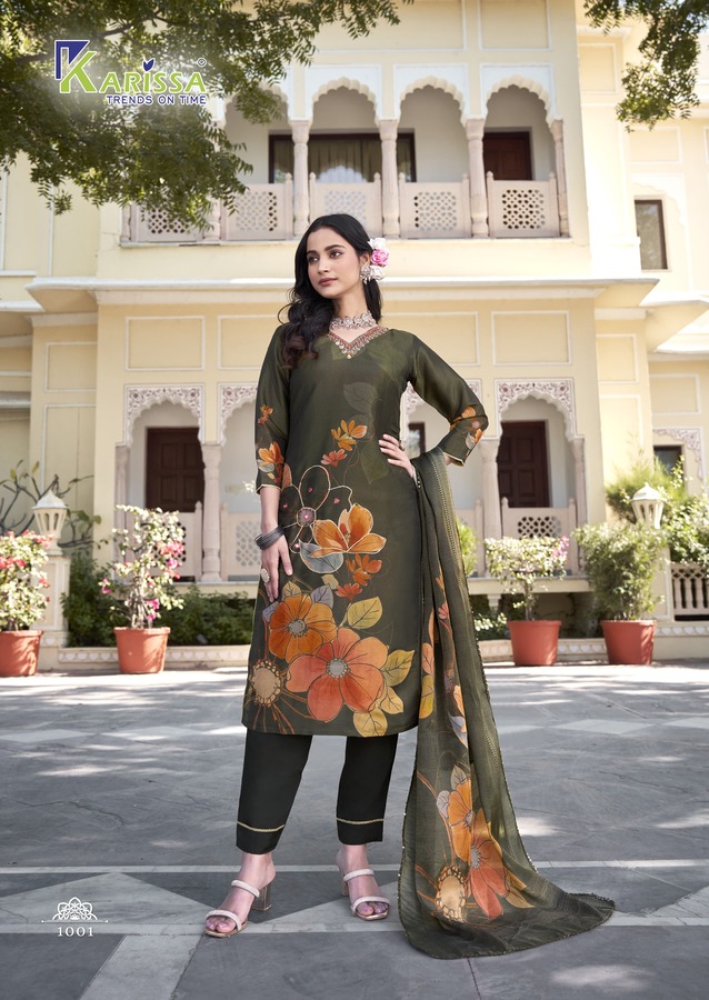 karissa Nityaa Printed Salwar Kameez Catalog collection 5