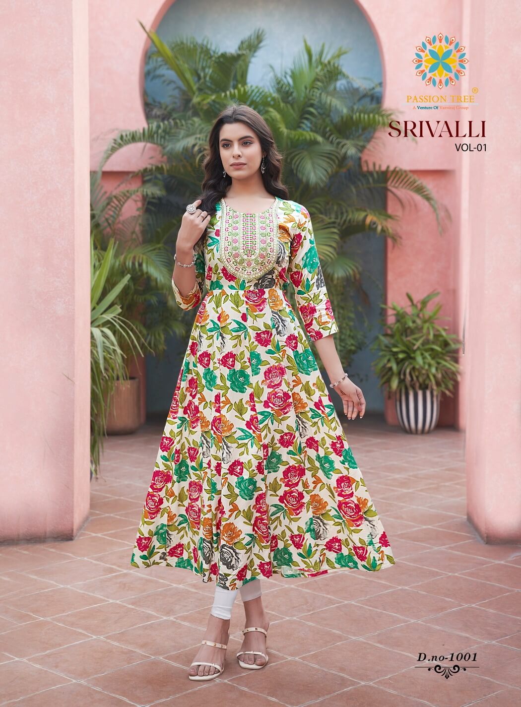 Passion Tree Srivalli Printed Kurti Catalog collection 8