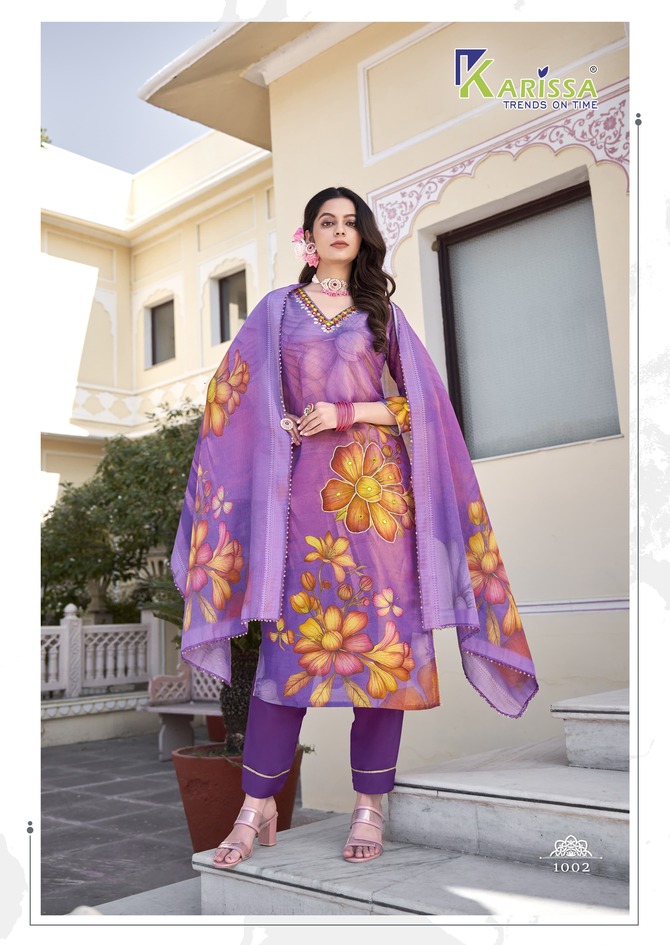 karissa Nityaa Printed Salwar Kameez Catalog collection 6