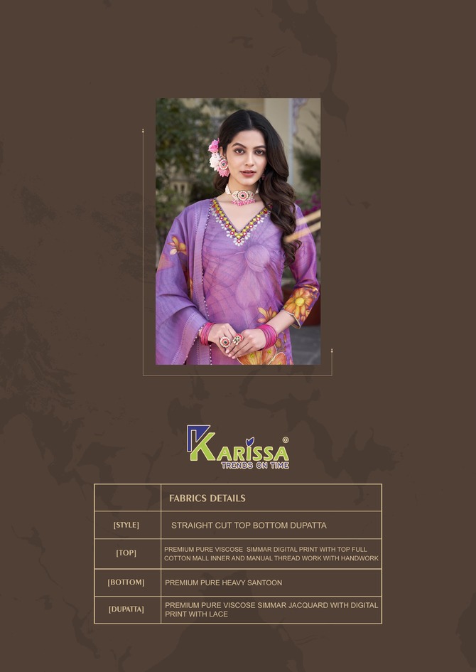 karissa Nityaa Printed Salwar Kameez Catalog collection 2