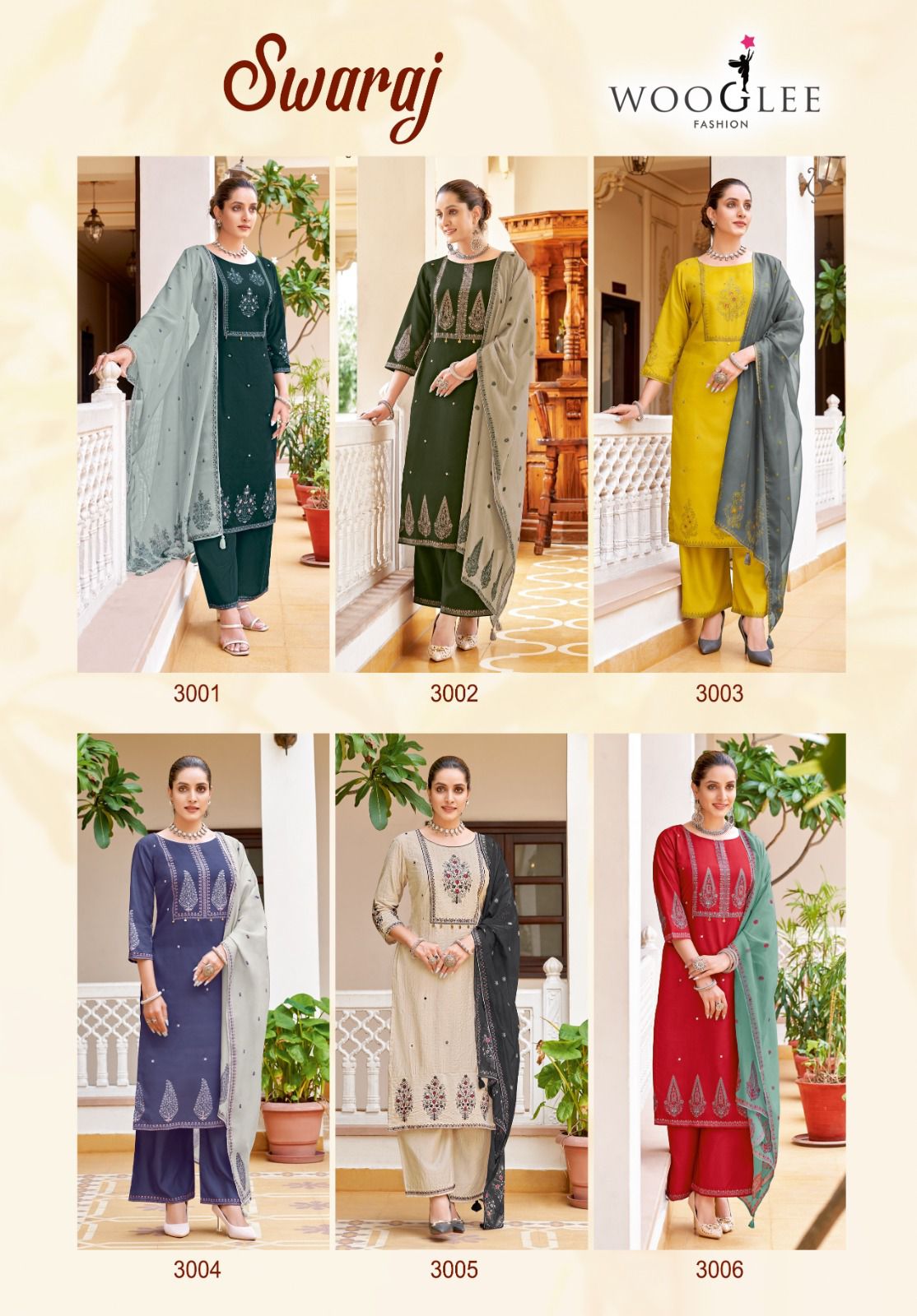 Wooglee Fashion Swaraj Readymade Dress Catalog collection 8