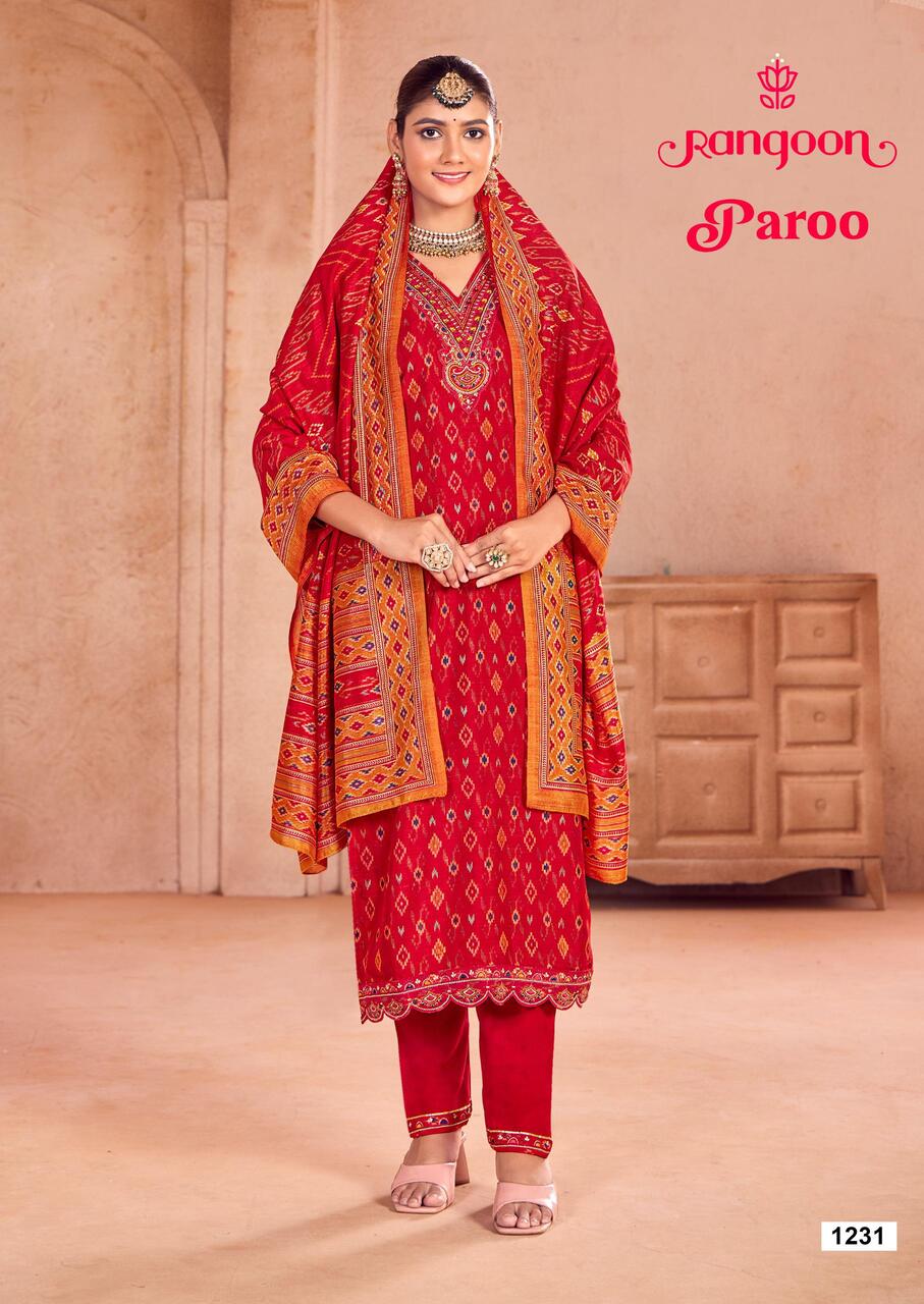 Rangoon Paroo Printed Salwar Kameez Catalog collection 2