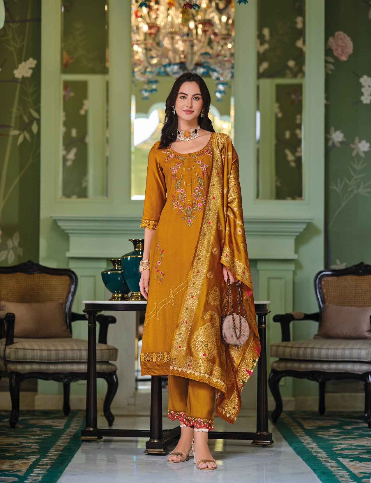 Lily Lali Hasmeena Vol 5 Embroidery Salwar Kameez Catalog collection 8