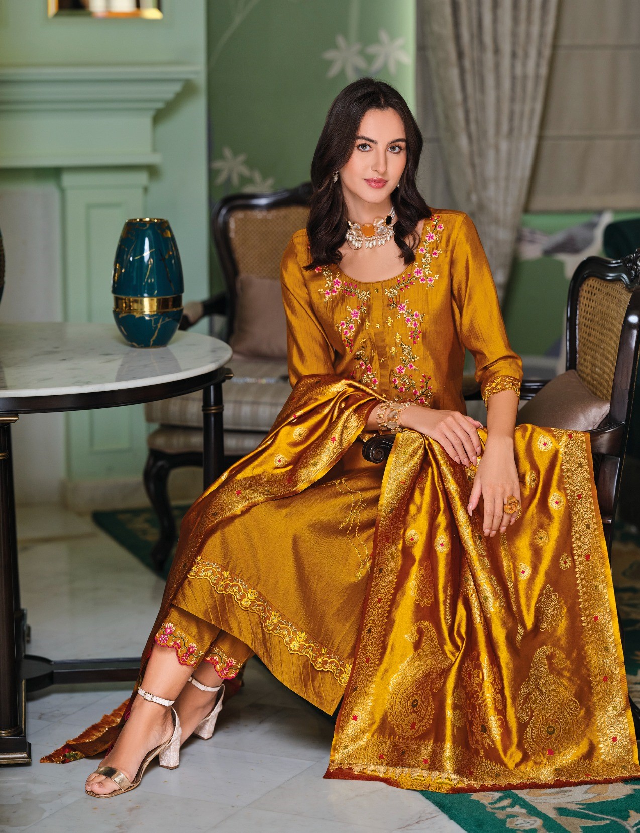 Lily Lali Hasmeena Vol 5 Embroidery Salwar Kameez Catalog collection 7