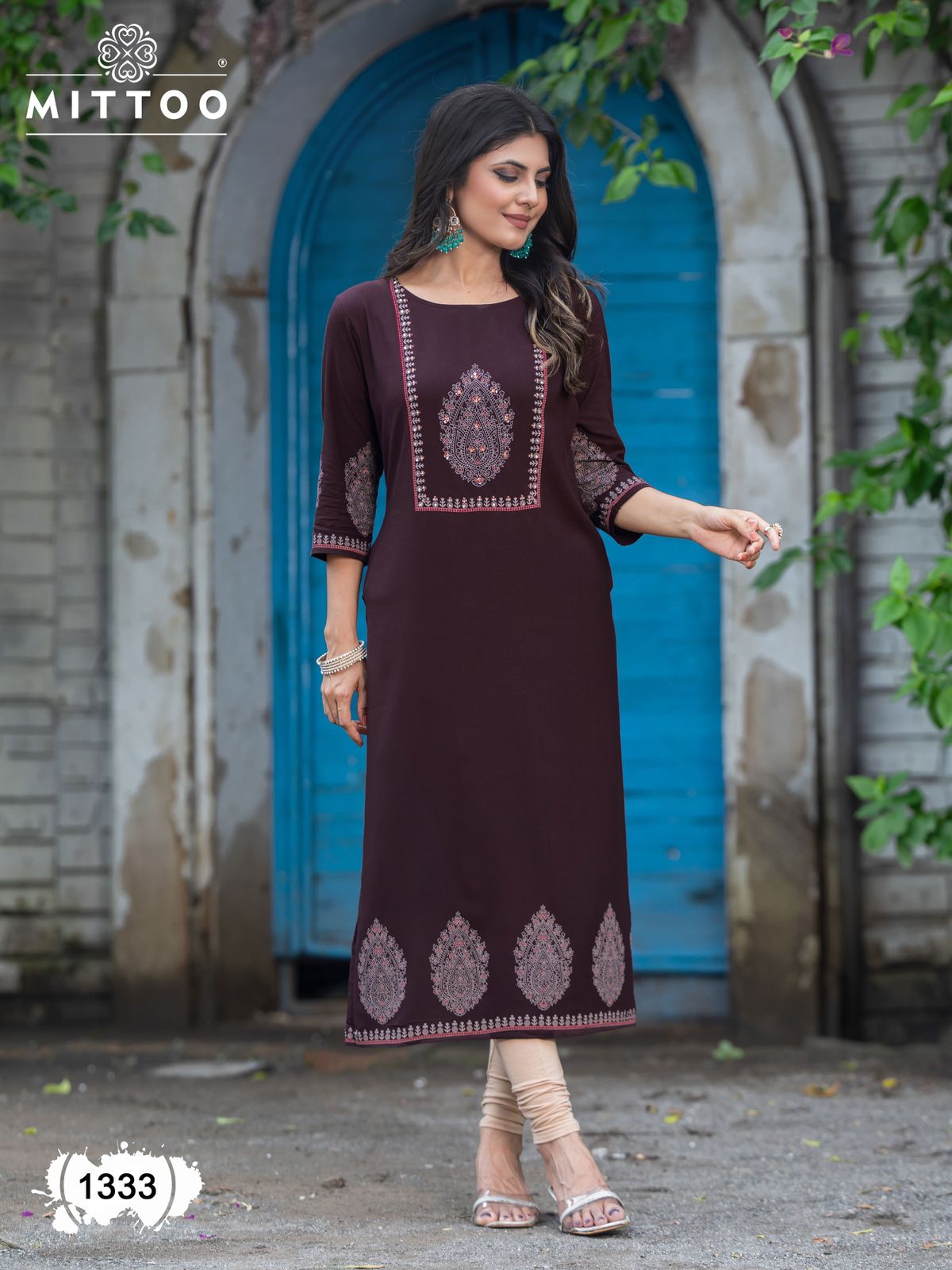 Mittoo Kurti Palak Vol 39 Rayon Kurti Catalog collection 4