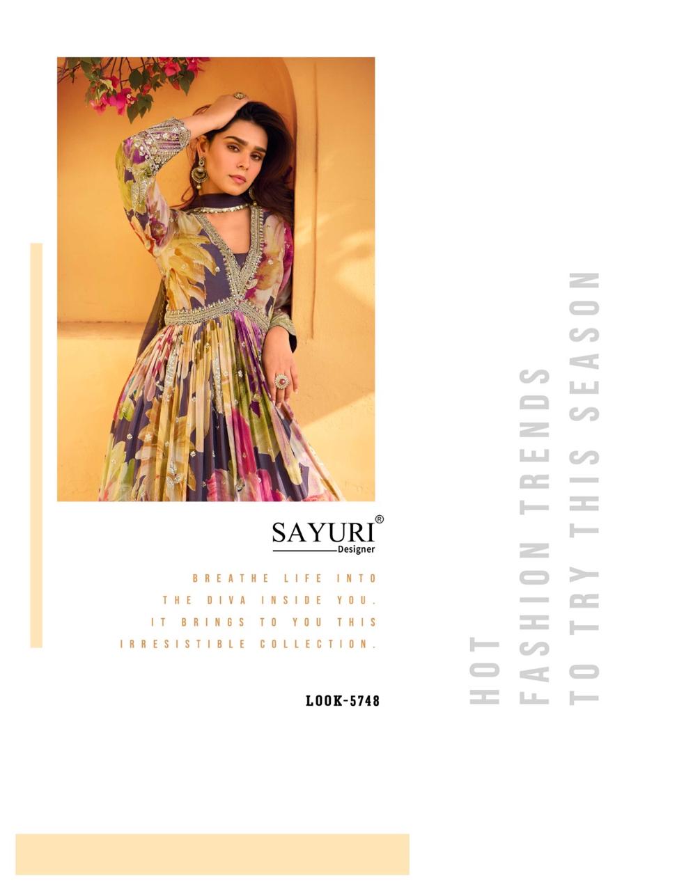 Sayuri Designer Rani Designer Salwar Suits Catalog collection 9