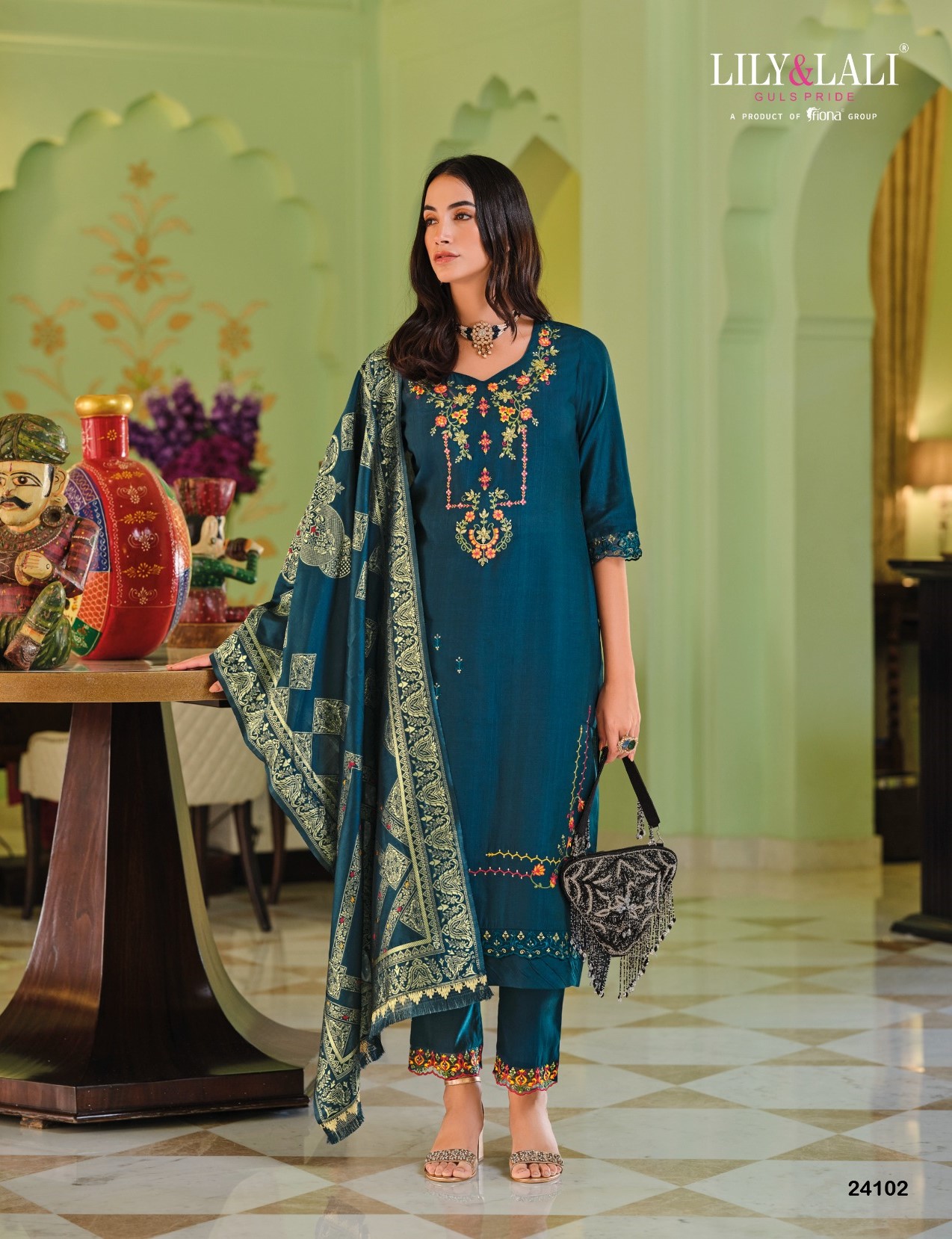 Lily Lali Hasmeena Vol 5 Embroidery Salwar Kameez Catalog collection 9