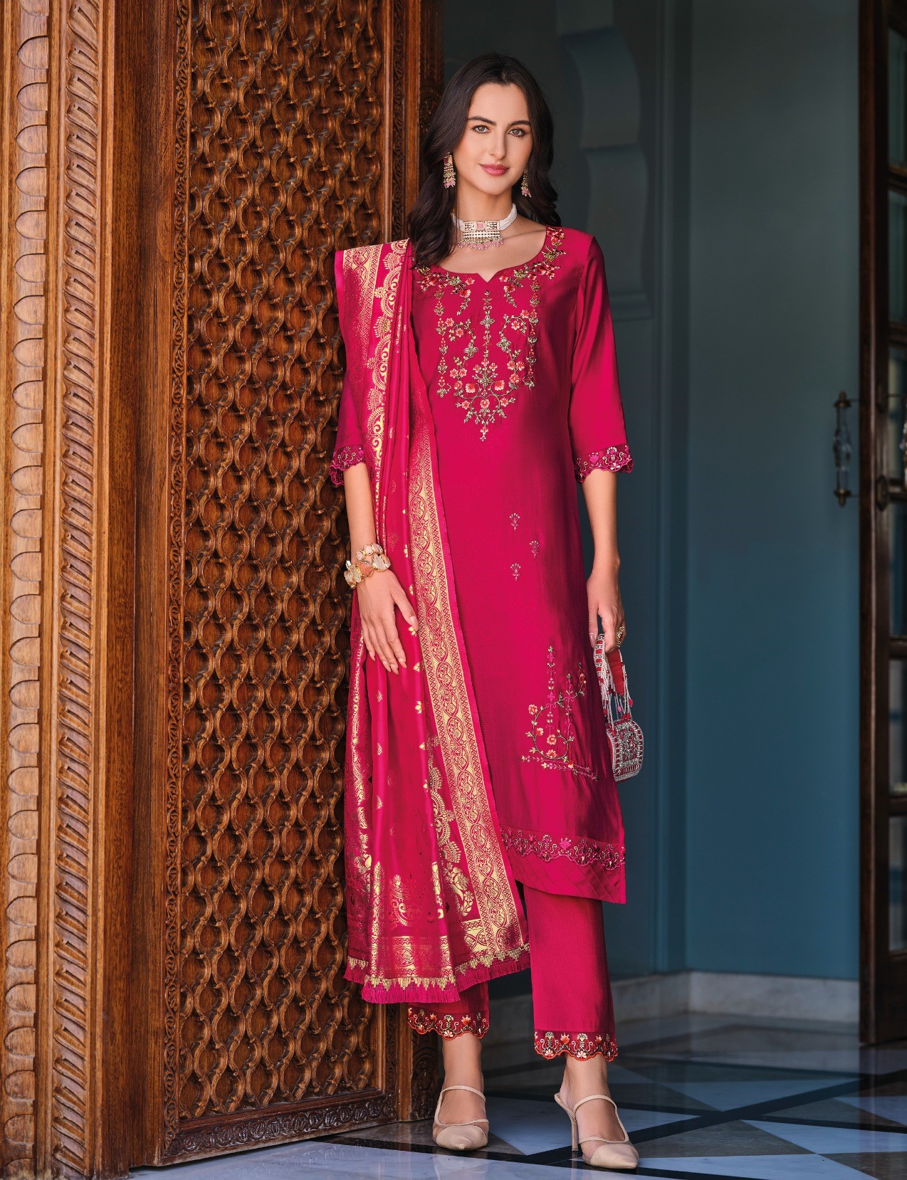 Lily Lali Hasmeena Vol 5 Embroidery Salwar Kameez Catalog collection 6