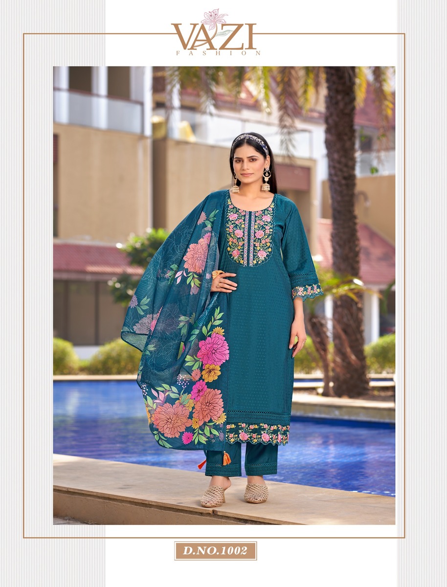 Vazi Fashion Fiza Designer Party Salwar Suits Catalog collection 4