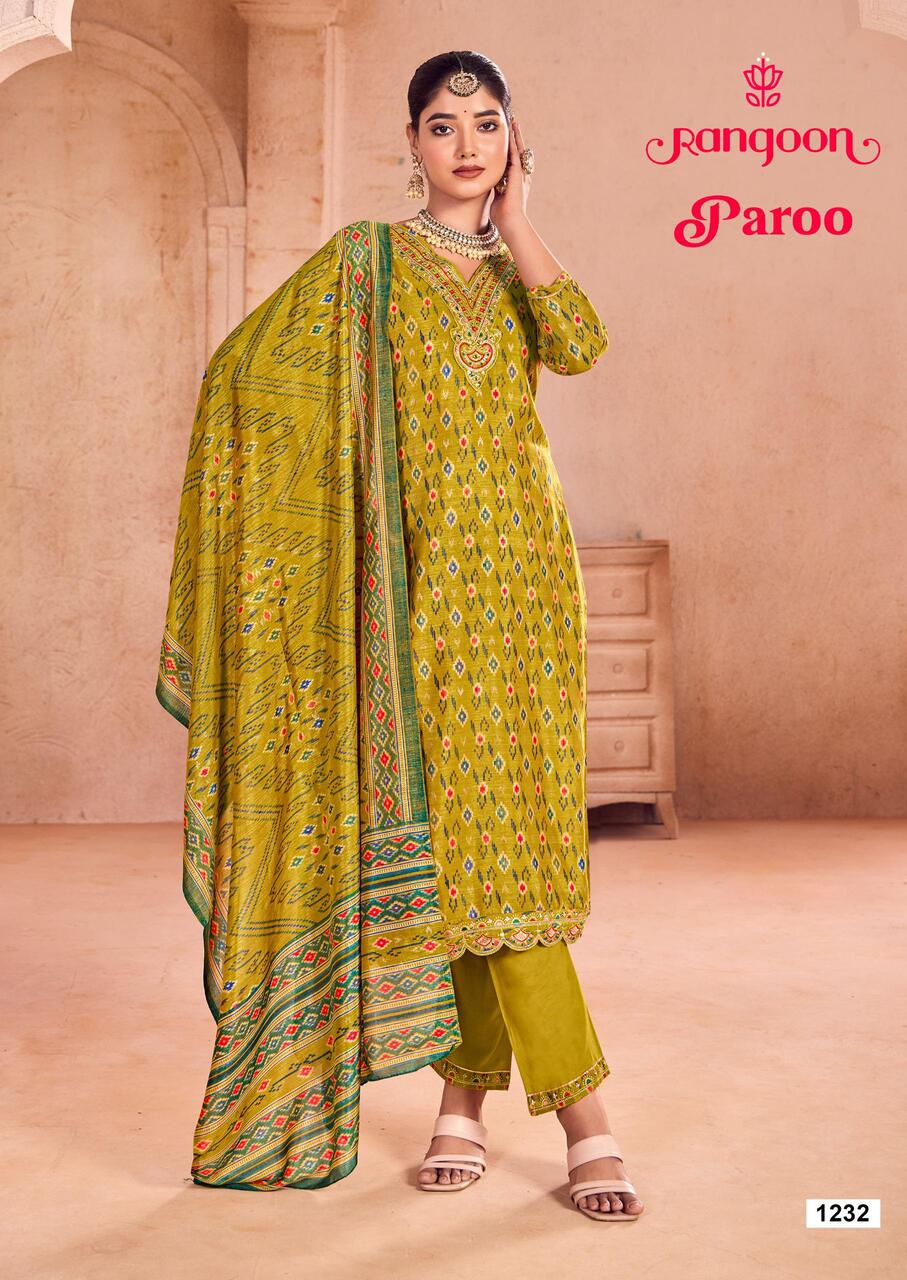 Rangoon Paroo Printed Salwar Kameez Catalog collection 3