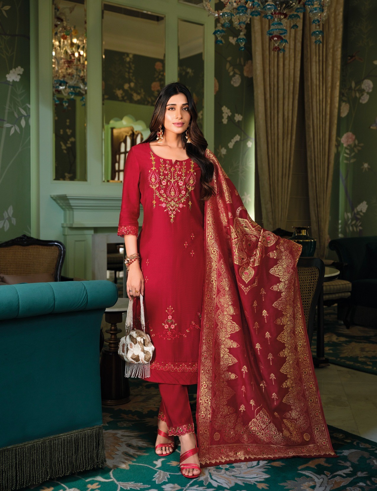 Lily Lali Hasmeena Vol 5 Embroidery Salwar Kameez Catalog collection 10