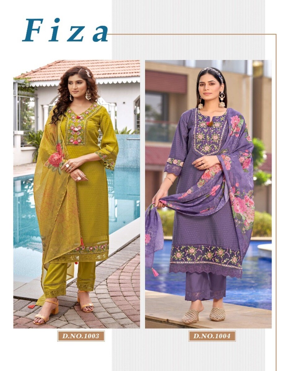 Vazi Fashion Fiza Designer Party Salwar Suits Catalog collection 2