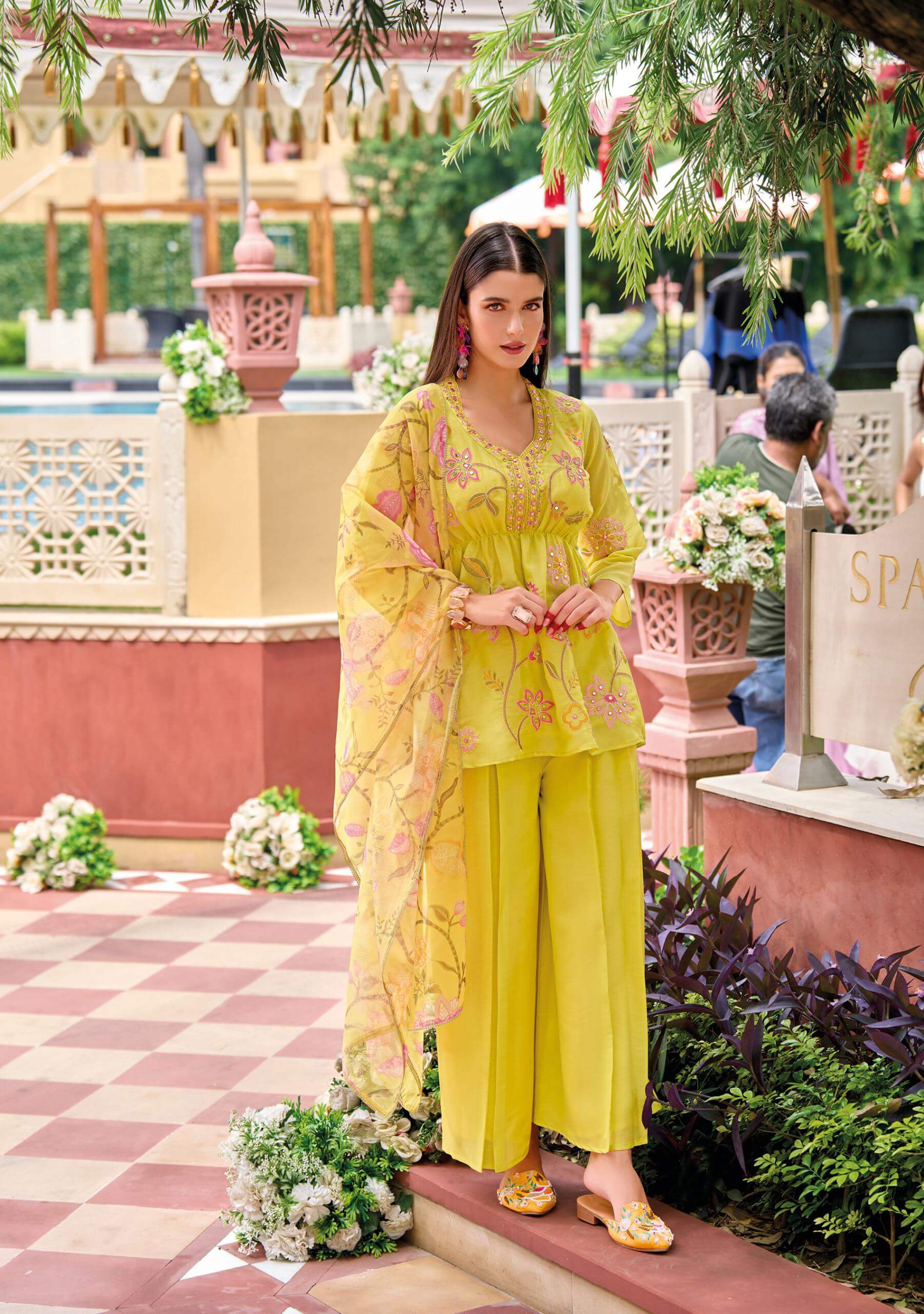 Kailee Fashion Sinjhar Kurti Palazzo Set Catalog collection 10