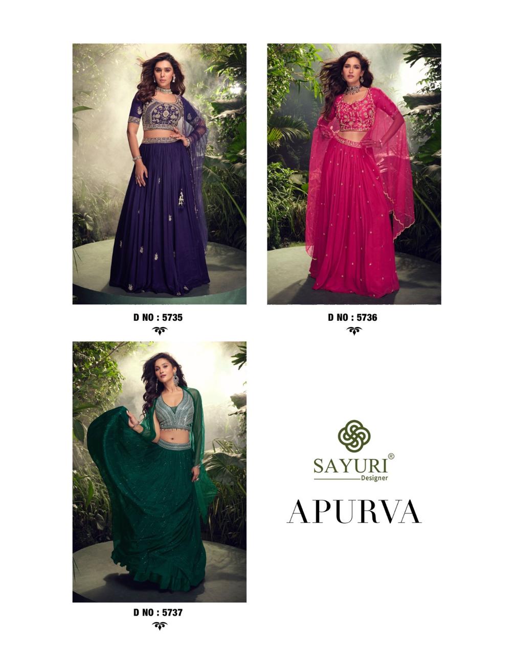 Sayuri Designer Apurva Wedding Party Salwar Suits Catalog collection 3