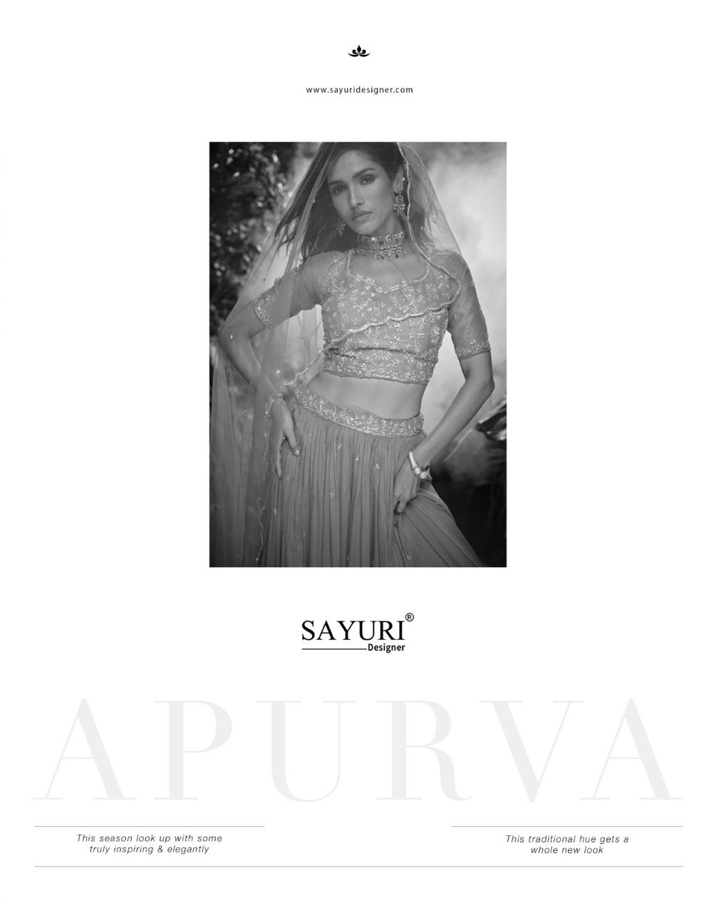 Sayuri Designer Apurva Wedding Party Salwar Suits Catalog collection 10