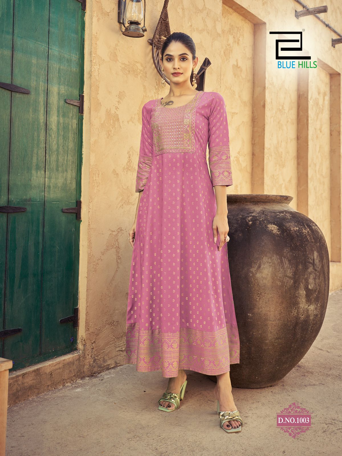 Blue Hills Urvashi Anarkali Kurti Catalog collection 5