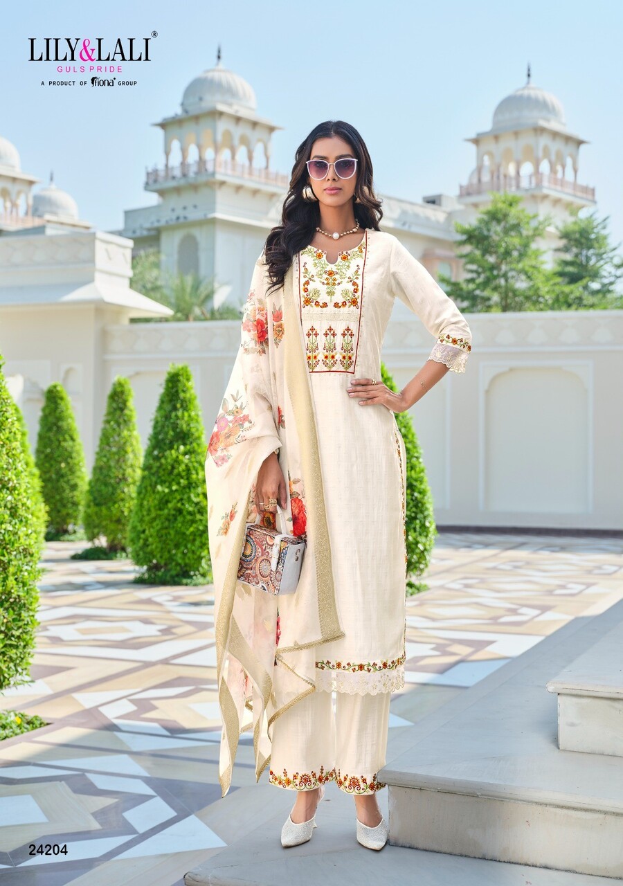 Lily Lali Rubab Vol 2 Embroidery Salwar Kameez Catalog collection 2