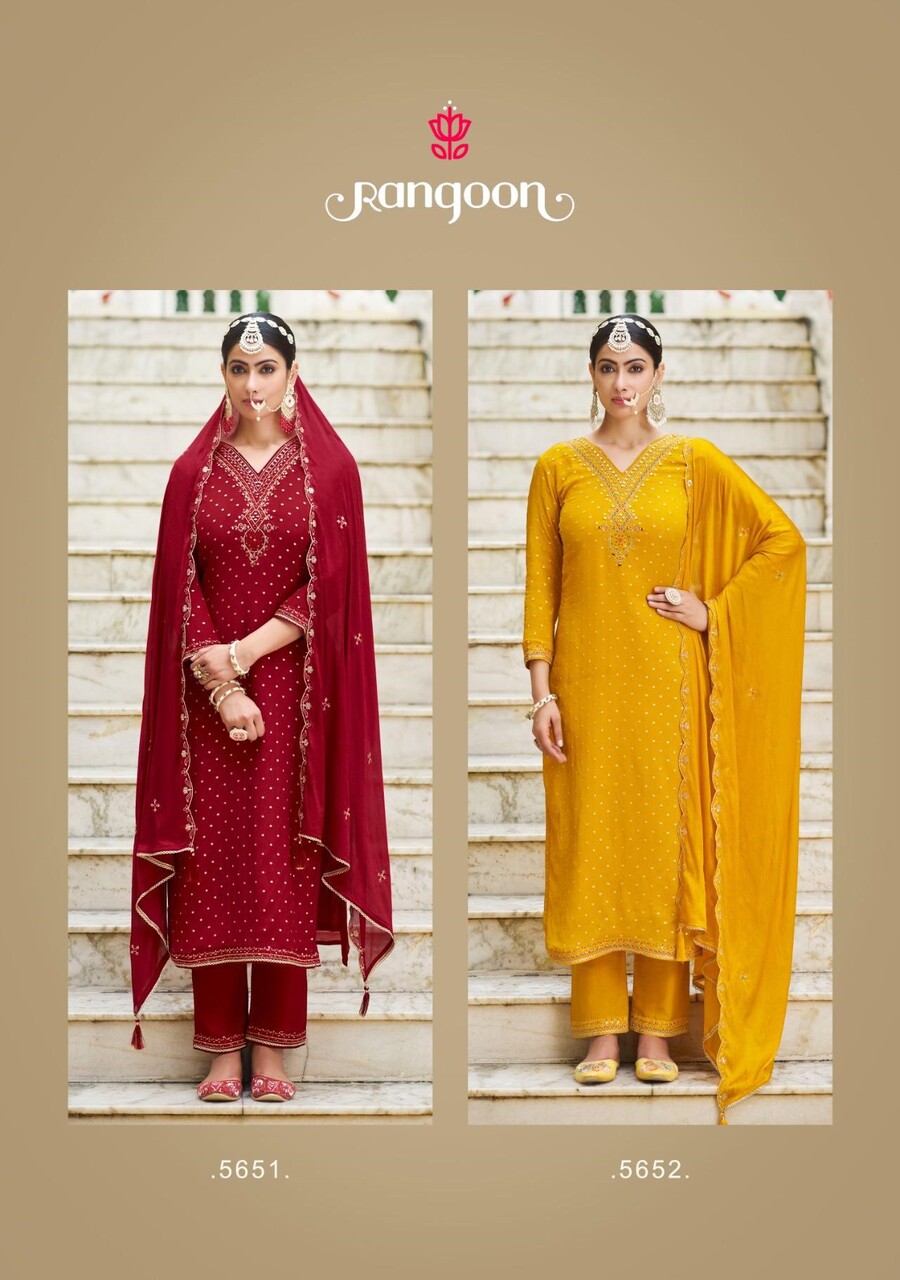 Rangoon Saloni Readymade Dress Catalog collection 5