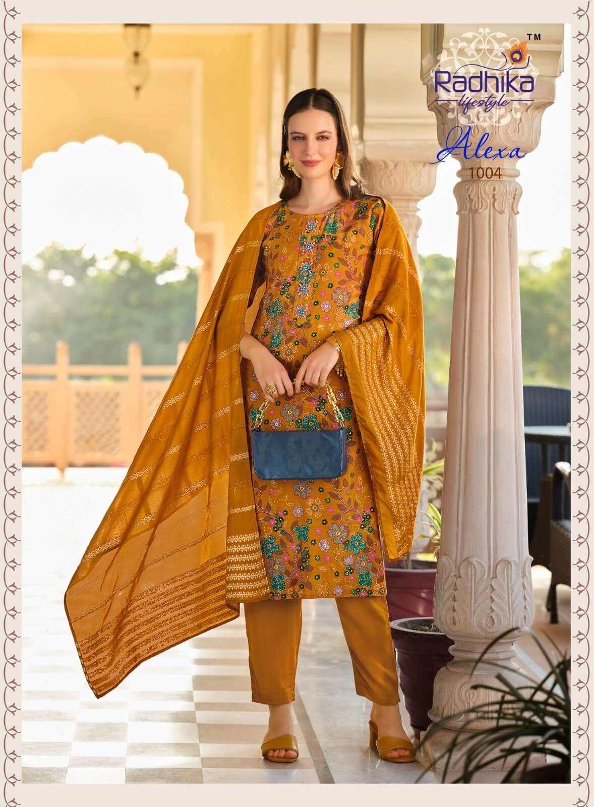 Radhika Lifestyle Alexa Printed Salwar Kameez Catalog collection 3