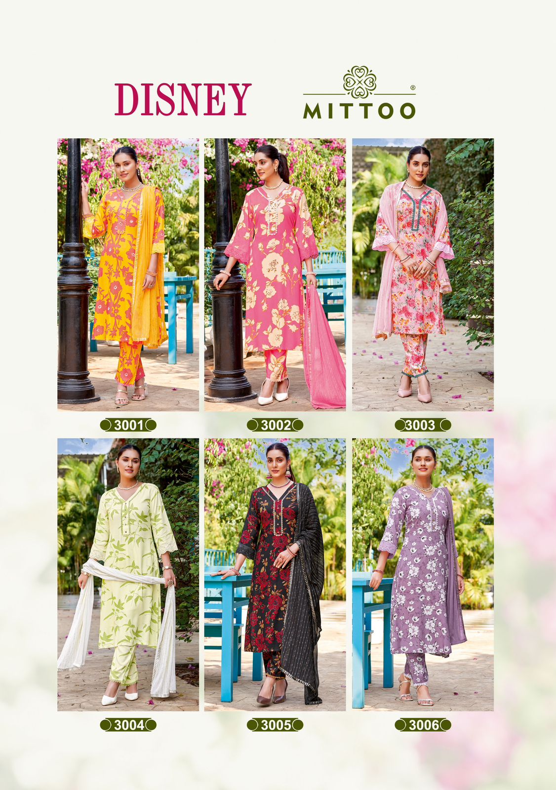 Mittoo Kurti Disney Printed Salwar Kameez Catalog collection 1