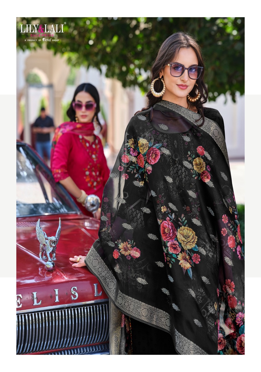 Lily Lali Rubab Vol 2 Embroidery Salwar Kameez Catalog collection 5