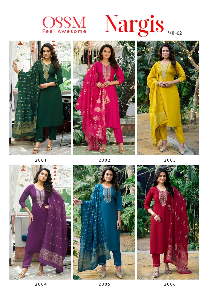 Ossm Nargis Vol 2 Readymade Dress Catalog collection 7