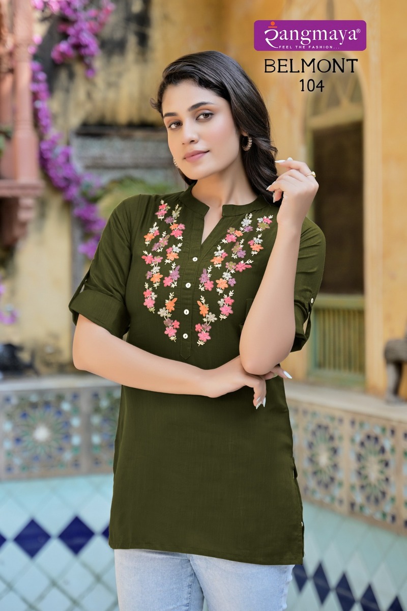 Rangmaya Belmont Ladies Tops Catalog collection 2