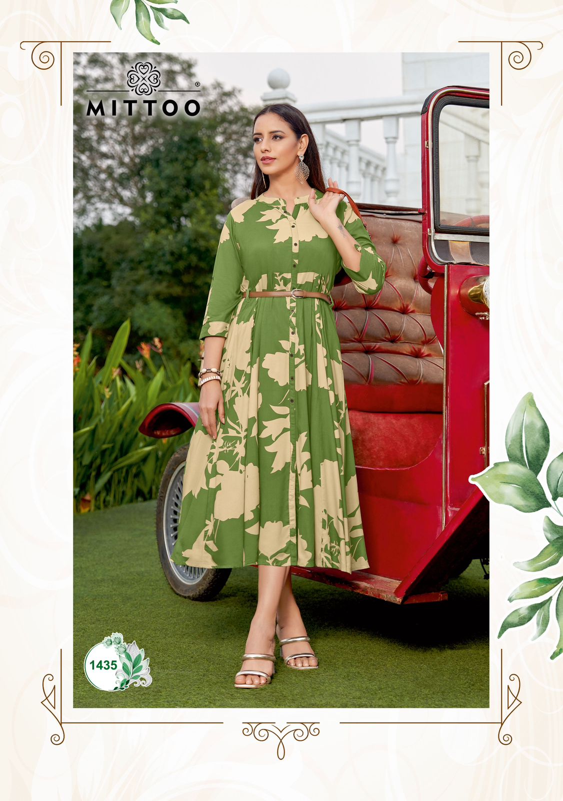 Mittoo Kurti Belt Vol 19 One Piece Dress Catalog collection 9