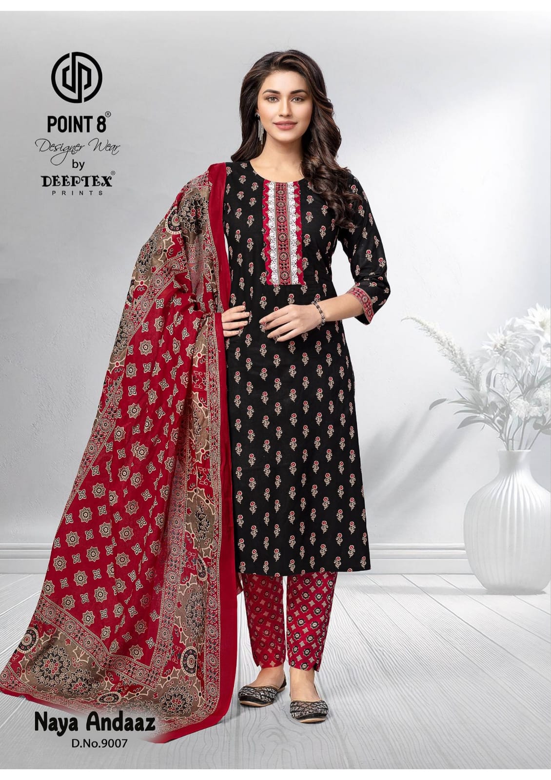 Deeptex Point 8 Naya Andaaz Vol 9 Dress Catalogale collection 5