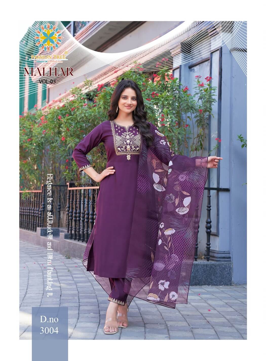 Passion Tree Malhar Vol 3 Readymade Dress Catalog collection 5