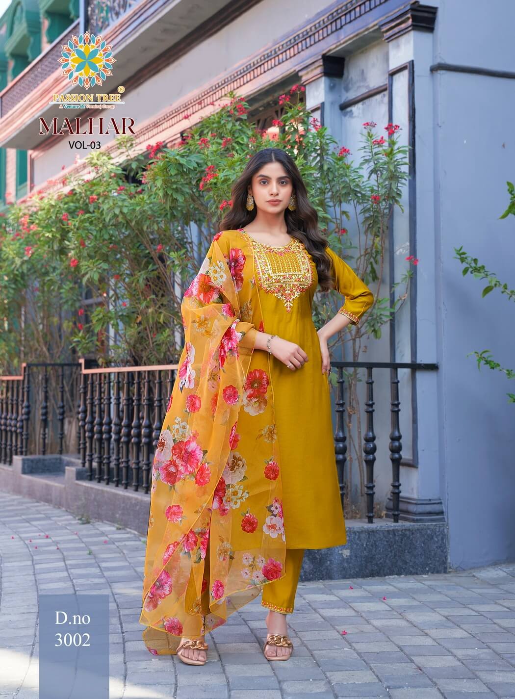 Passion Tree Malhar Vol 3 Readymade Dress Catalog collection 8