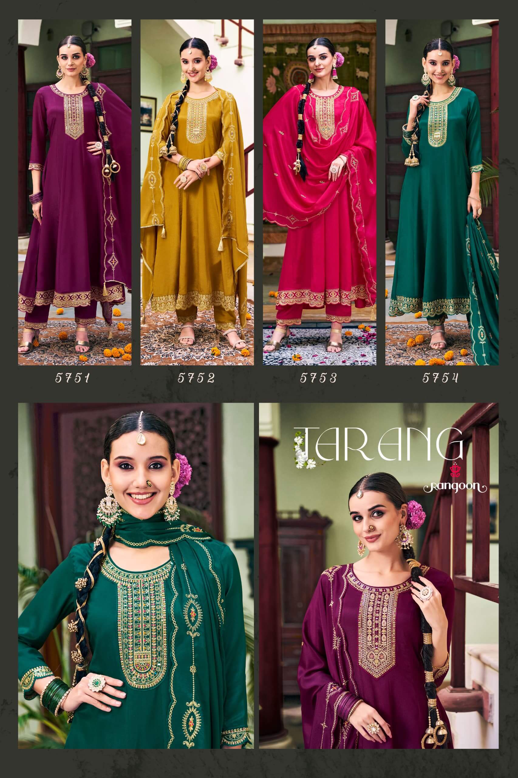 Rangoon Tarang Readymade Dress Catalog collection 1