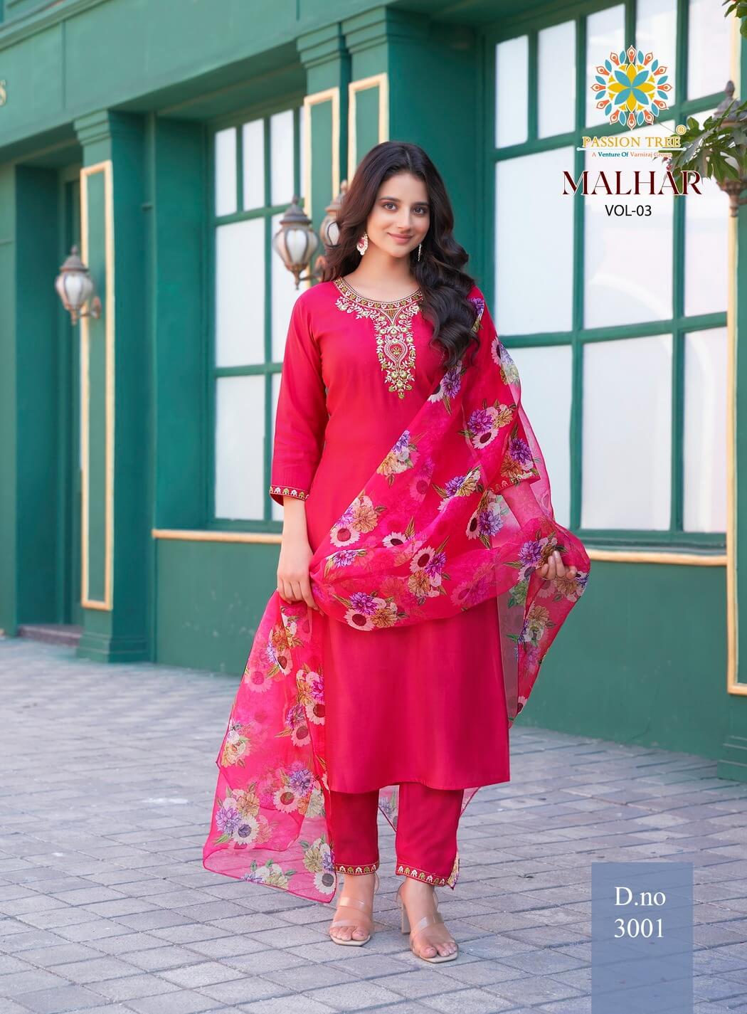 Passion Tree Malhar Vol 3 Readymade Dress Catalog collection 9