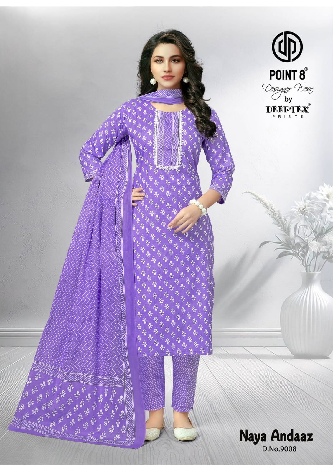 Deeptex Point 8 Naya Andaaz Vol 9 Dress Catalogale collection 10