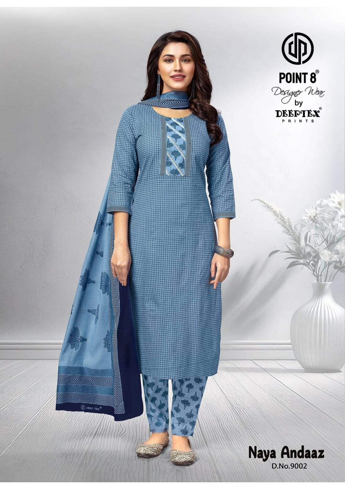 Deeptex Point 8 Naya Andaaz Vol 9 Dress Catalogale collection 2