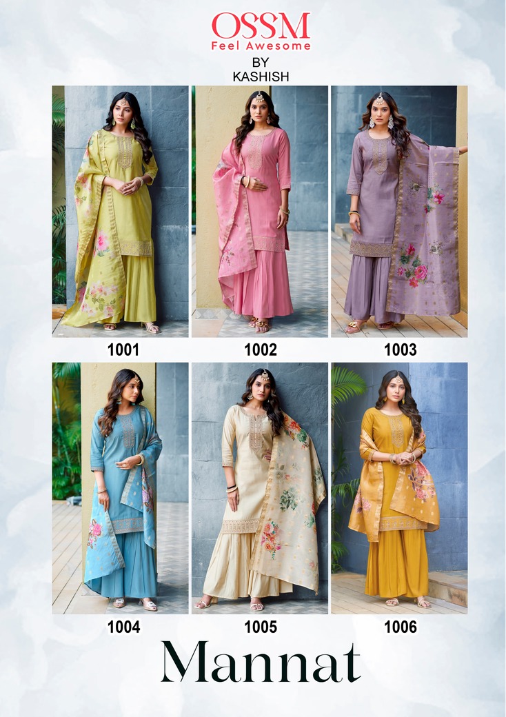 Ossm Mannat Readymade Dress Catalog collection 7