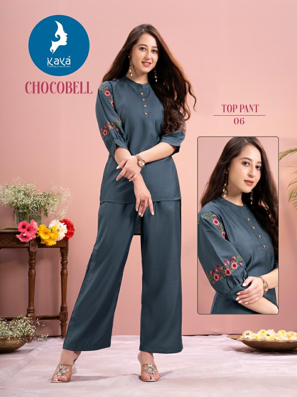 Kaya Kurti Chocobell Co Ord Set Catalog collection 10