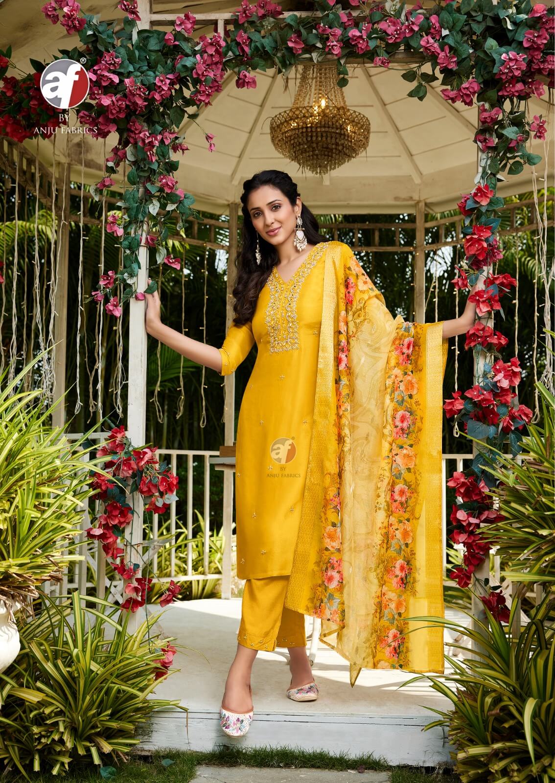 Anju Fabrics Ghunghat Vol 12 Readymade Dress Catalog collection 1