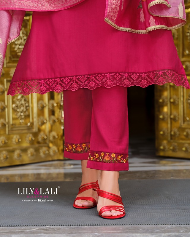 Lily Lali Malvika Vol 3 Embroidery Salwar Kameez Catalog collection 19