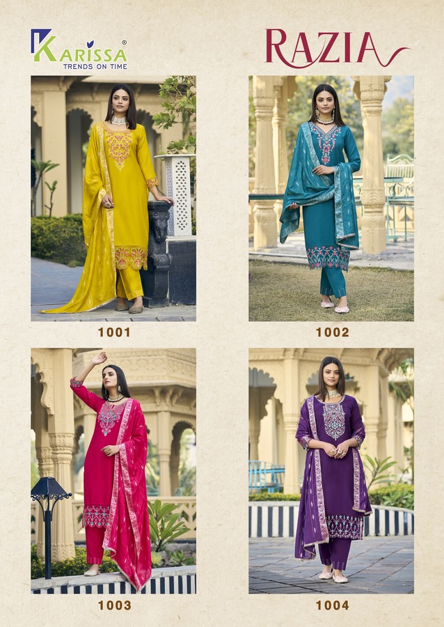 Karissa Razia Readymade Dress Catalog collection 1