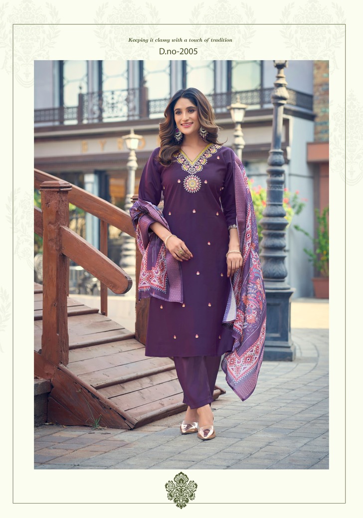 Ossm Nusrat Vol 2 Embroidery Salwar Kameez Catalog collection 7