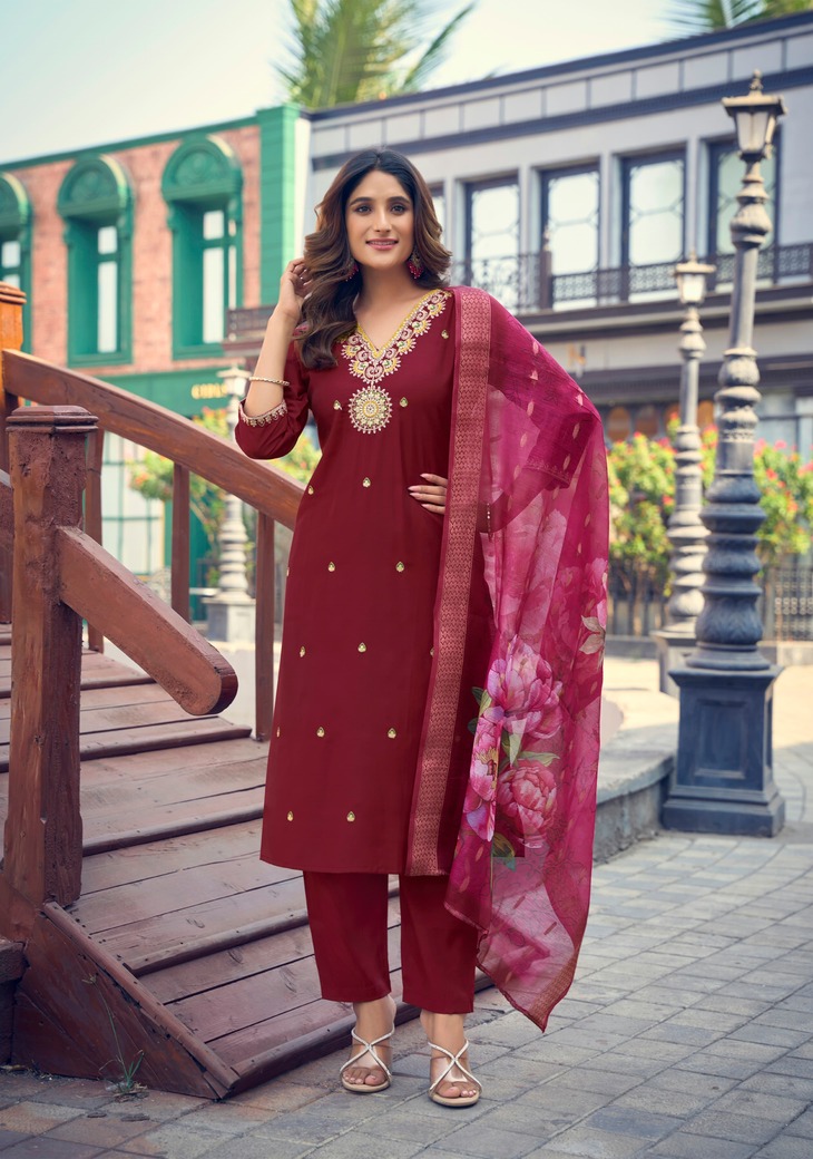 Ossm Nusrat Vol 2 Embroidery Salwar Kameez Catalog collection 6