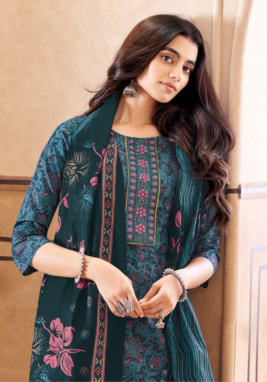 Mayur Creation Anushree Cotton Salwar Kameez Catalog collection 12