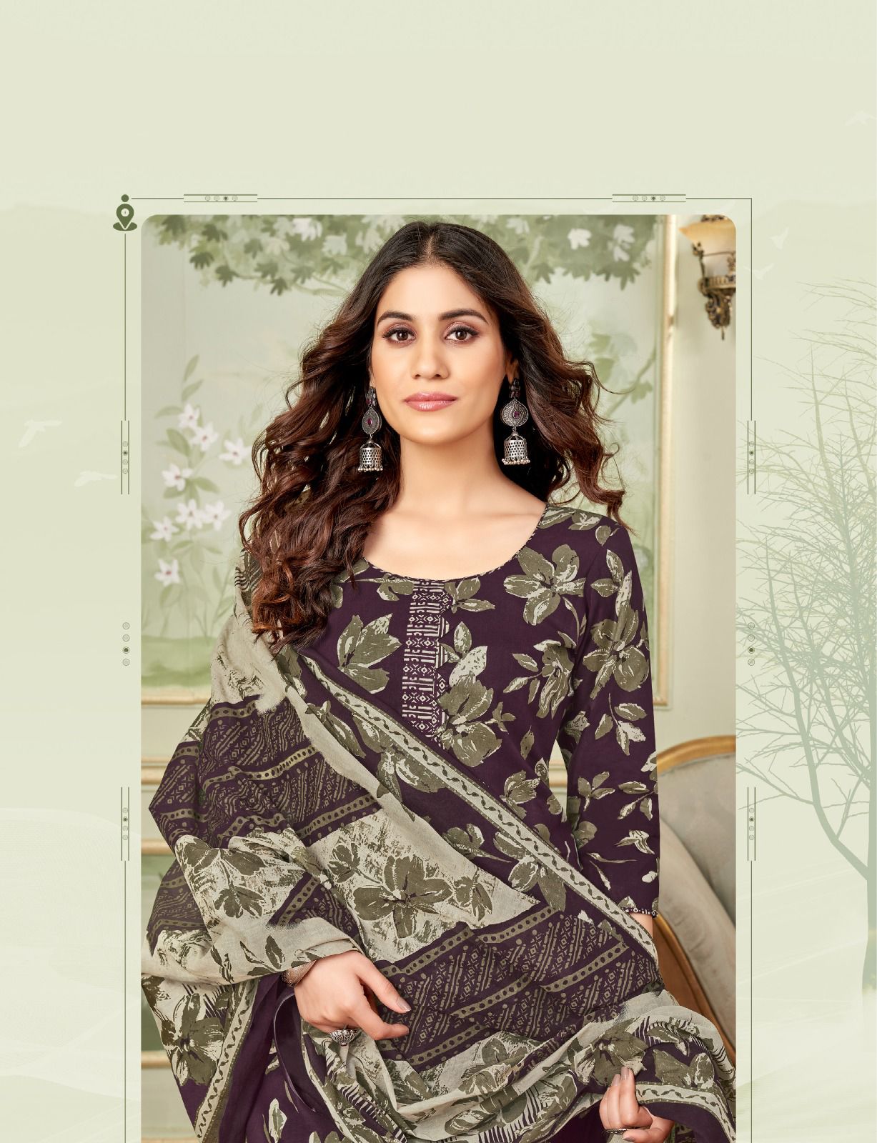 Balaji Kumkum Vol 36 Cotton Salwar Kameez Catalog collection 9