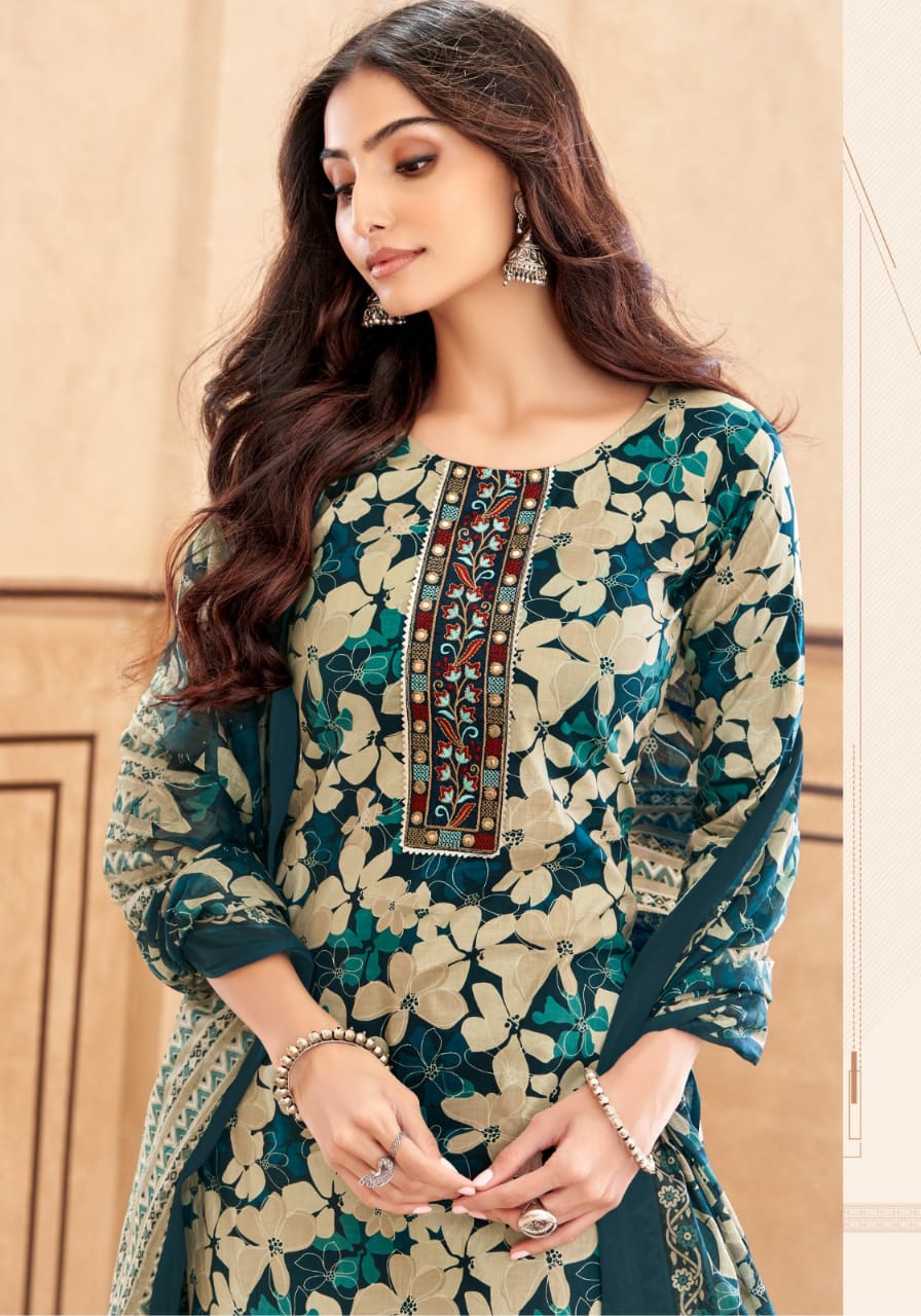 Mayur Creation Anushree Cotton Salwar Kameez Catalog collection 4