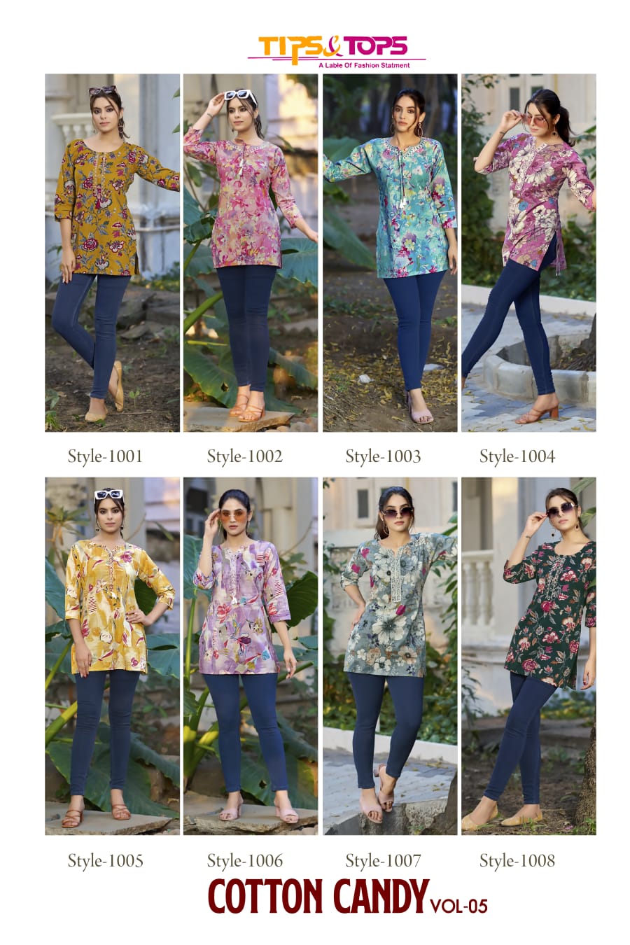 Tips And Tops Cotton Candy Vol 5 Ladies Tops Catalog collection 9