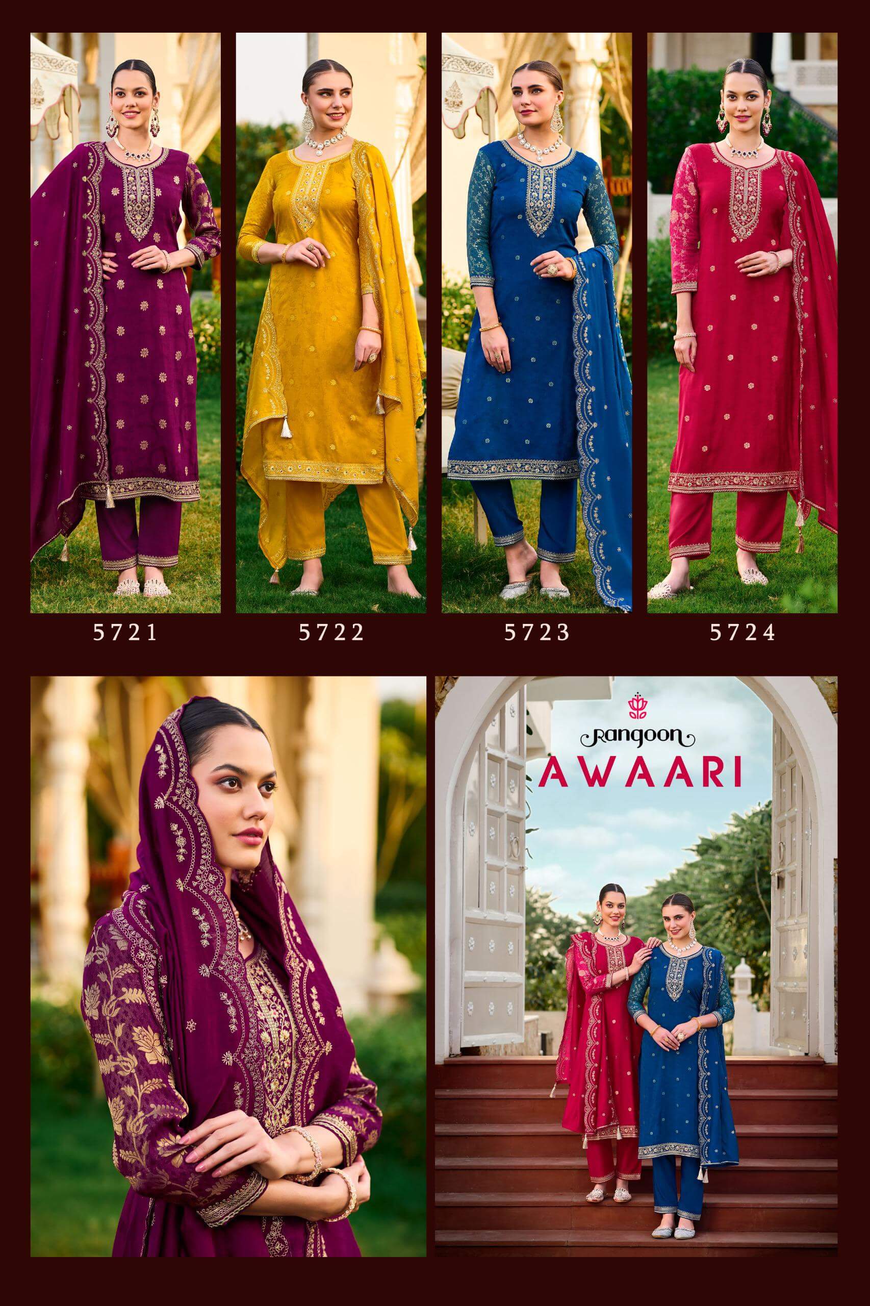 Rangoon Awaari Readymade Dress Catalog collection 4