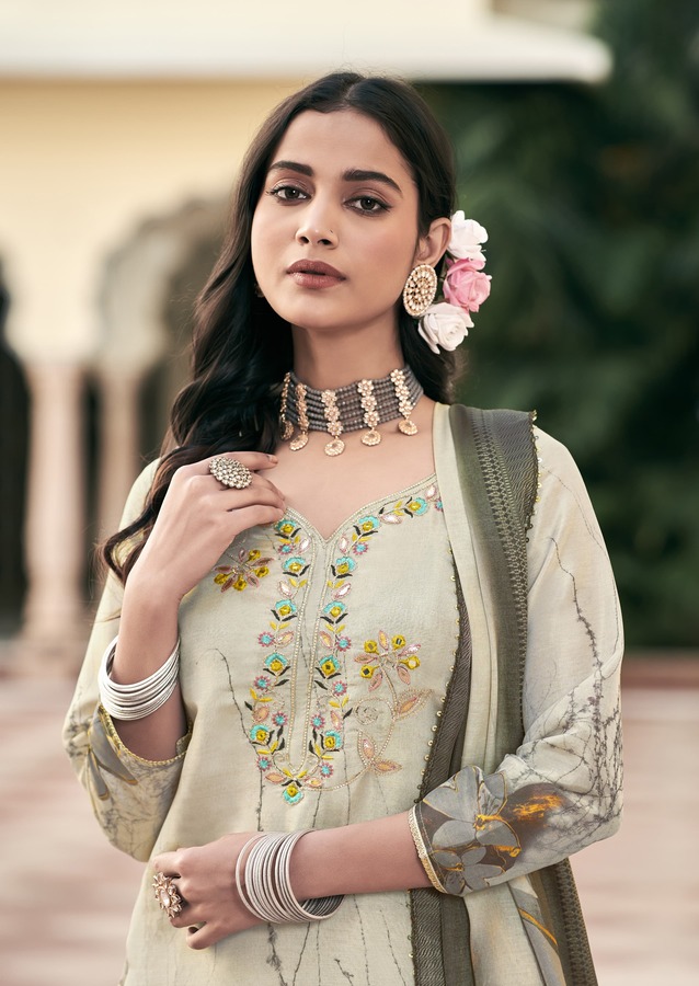 Karissa Nisha Printed Salwar Kameez Catalog collection 2