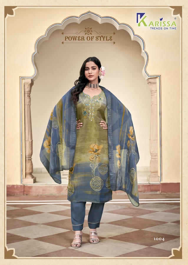 Karissa Nisha Printed Salwar Kameez Catalog collection 3